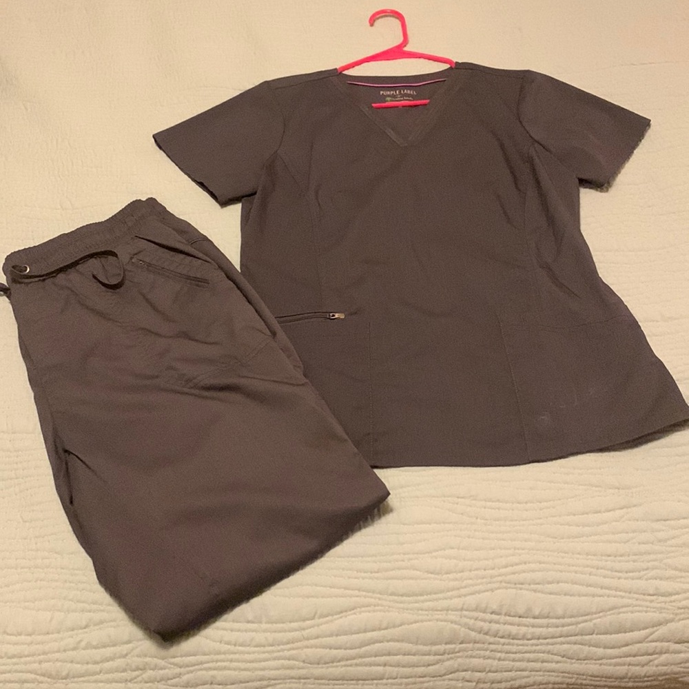 Purple Label by Healing hands women’s scrub set